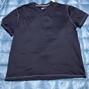 NWT Mens Black Solaris Short Sleeve Crew Neck Tee